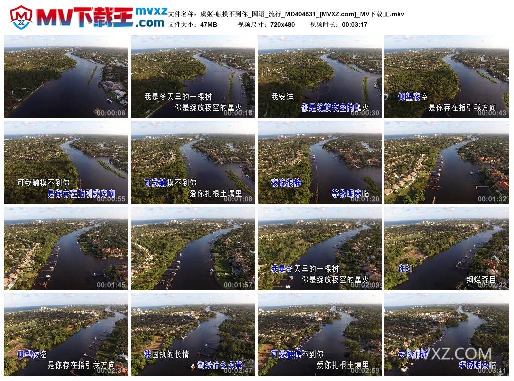 虞姬-触摸不到你_国语_流行_MD404831